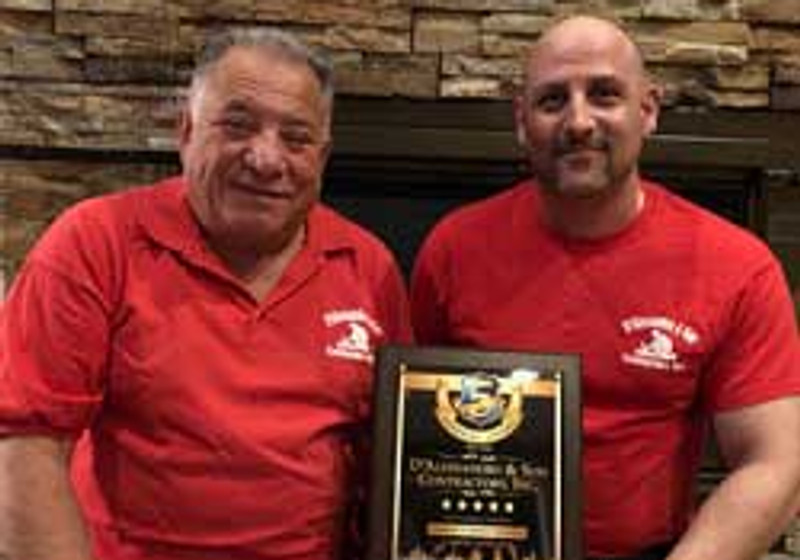 Mario and Frank D'Alessandro, founders of D'Alessandro & Son